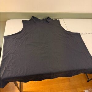 Dark gray Sleeveless Top